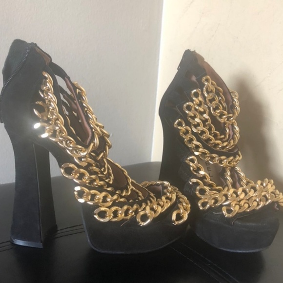 Jeffrey Campbell Chain Shoes - Picture 3 of 3